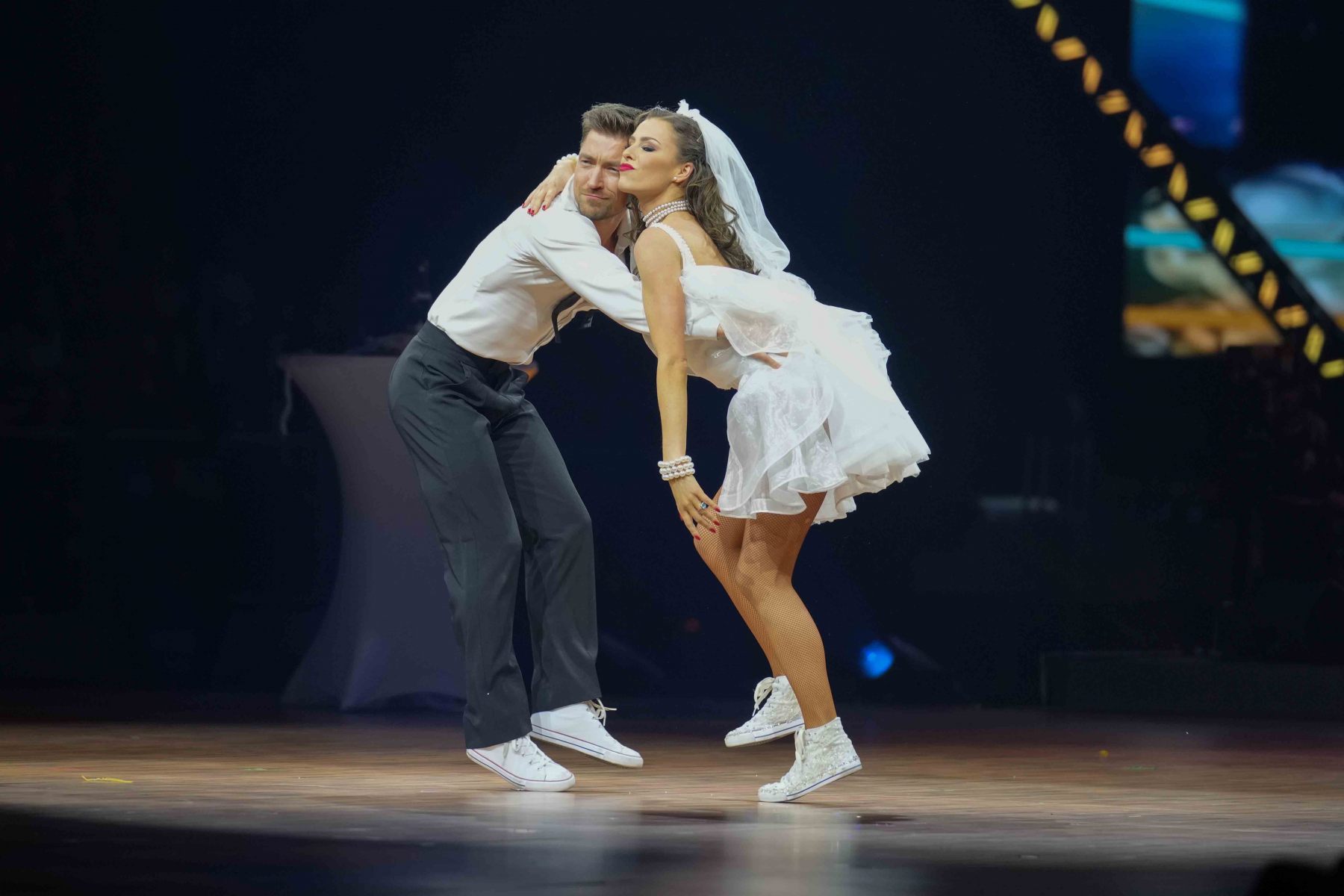 04.12.2023 Tanzpaar Philipp Boy & Patricija Ionel bei Let's Dance - Die Live-Tournee 2023 in der ausverkauften SAP Arena Mannheim.