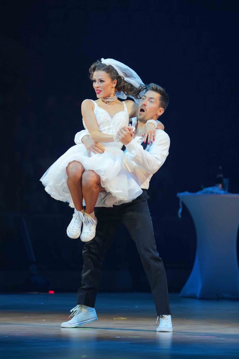 04.12.2023 Tanzpaar Philipp Boy & Patricija Ionel bei Let's Dance - Die Live-Tournee 2023 in der ausverkauften SAP Arena Mannheim.