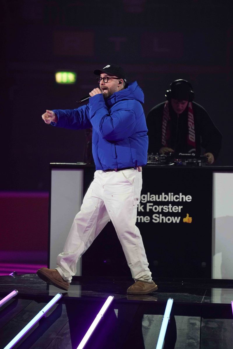 11.02.2024 Das Event-Spektakel von TV-Mastermind Stefan Raab in der SAP Arena Mannheim mit Mark Forster.