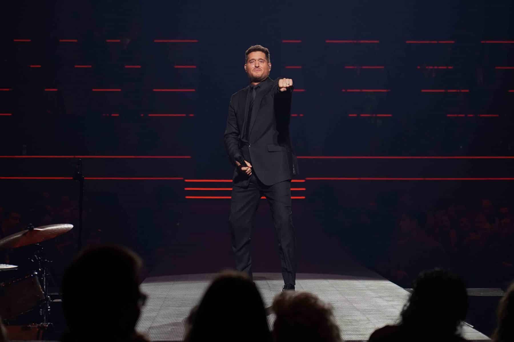 18.03.2023 Michael Bublé präsentierte sein herausragendes Repertoire in der SAP Arena Mannheim.
Foto © by Boris Korpak/ bokopictures