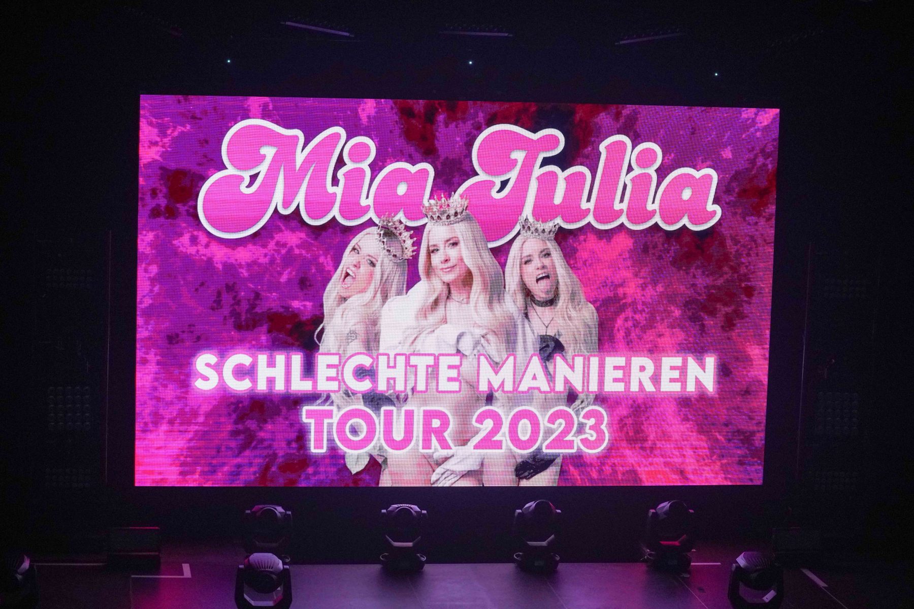 26.11..2023 10 Jahre Mia Julia, Deutschlands Partykönigin ist auf große Jubiläums-Tournee und machte einen Stopp im Capitol Mannheim.