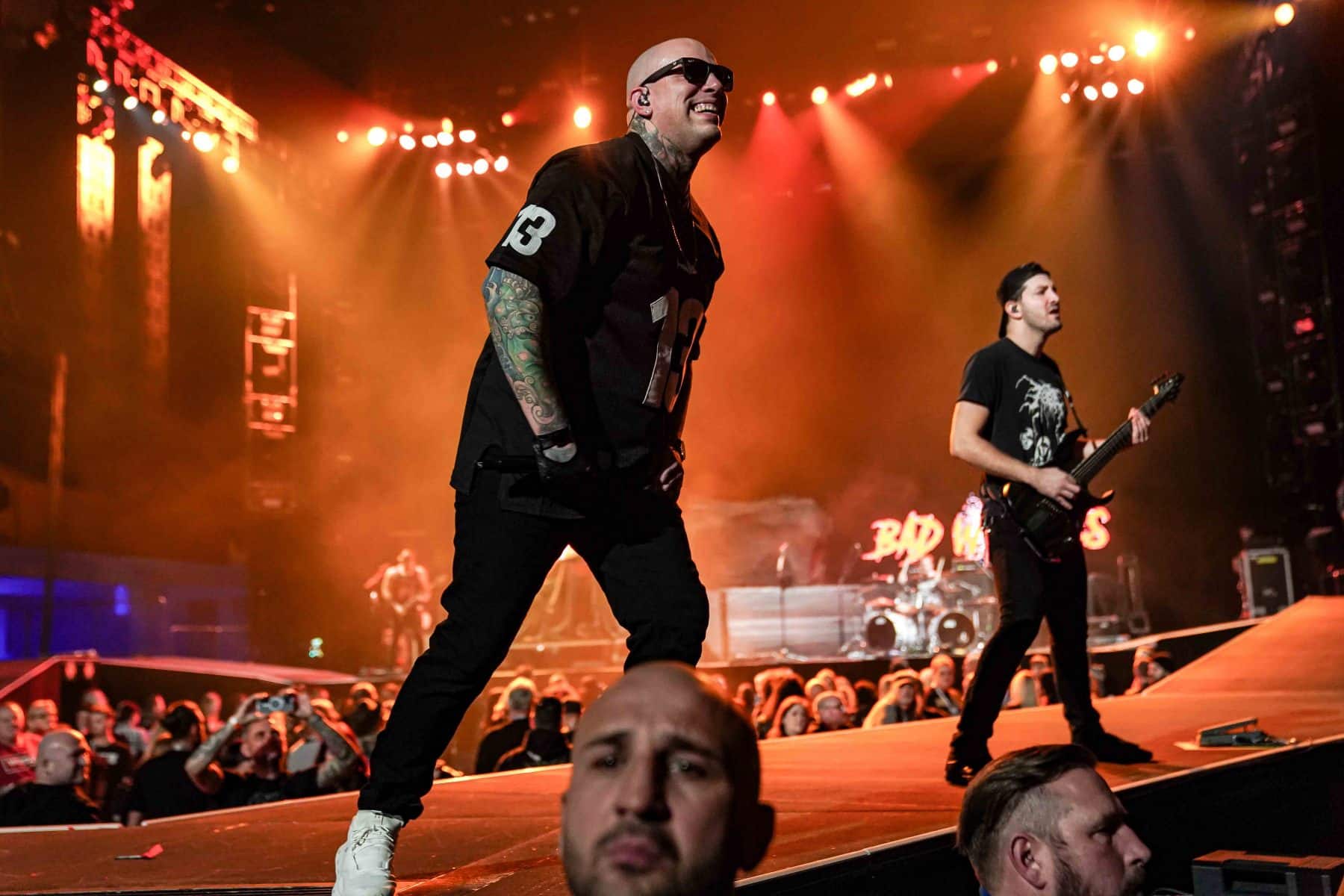 29.11.2022 Volbeat  mit Ihrer Servant Of The Road World Tour in der Festhalle Frankfurt. Special Guests: Skindred und Bad Wolves