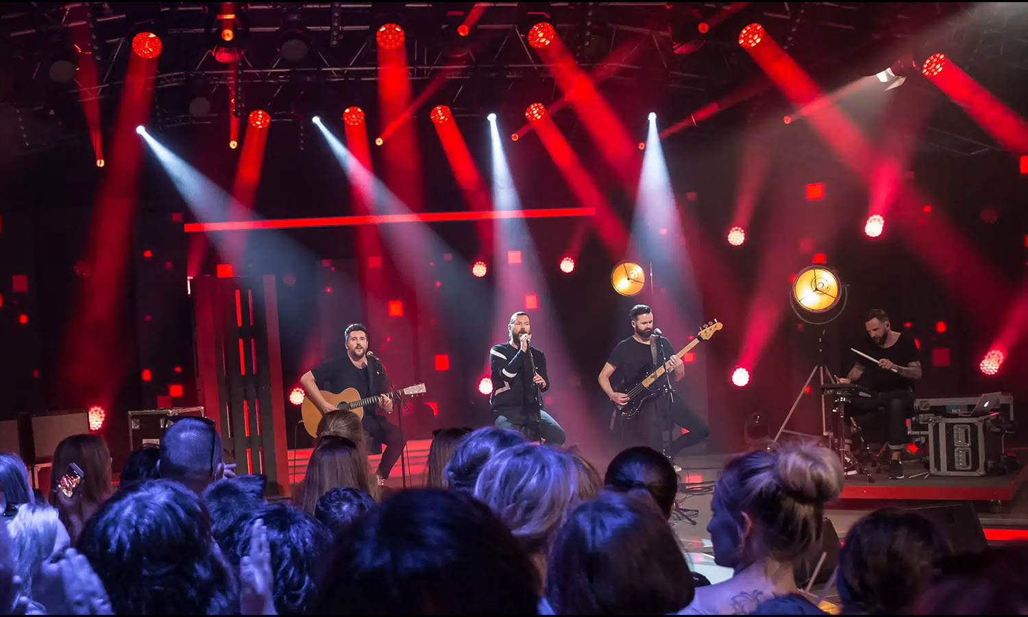 Künstler beim hr3 Festival 2018 in der Continental Arena beim Hessentag Korbach auf der Bühne