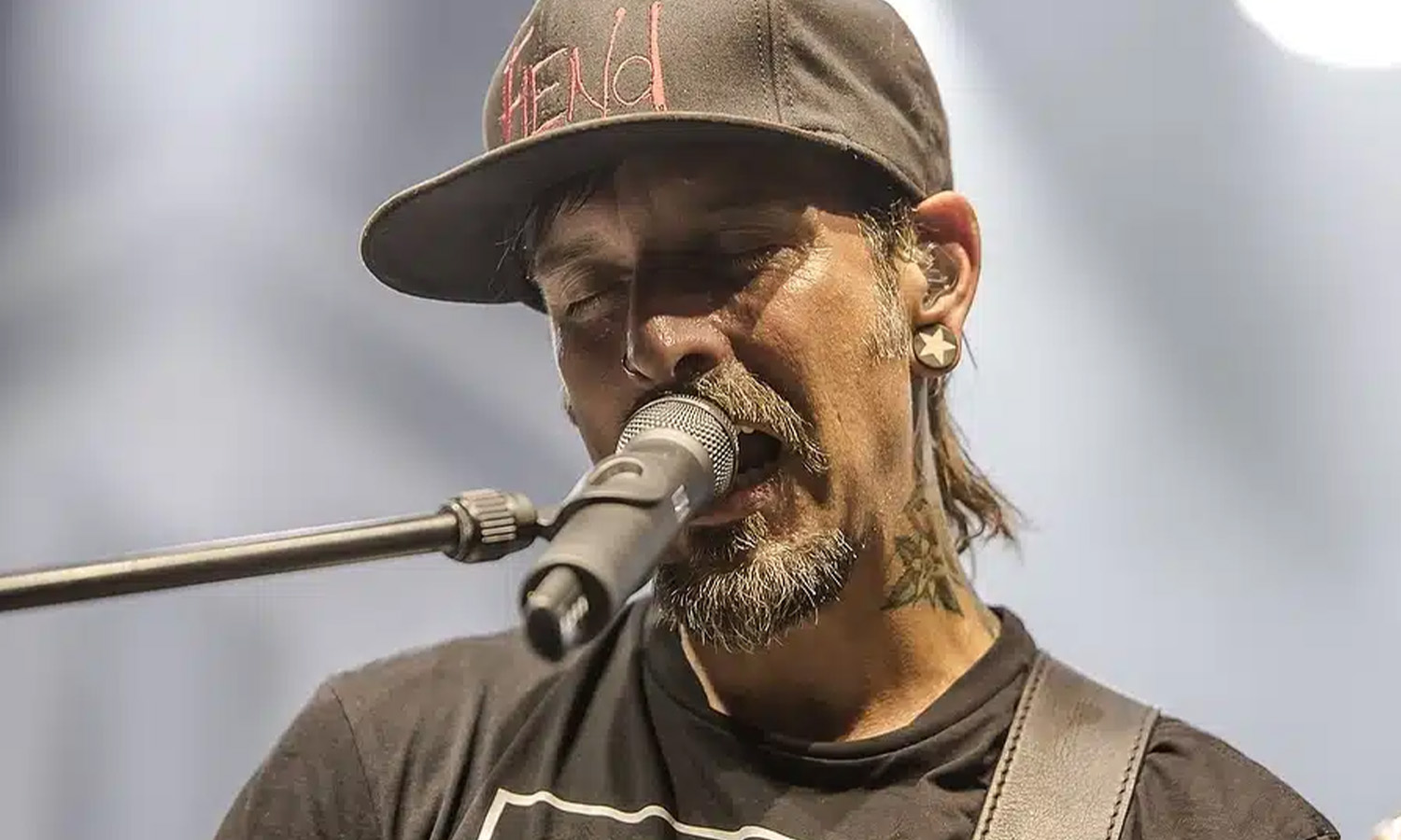 Daniel Wirtz bei seinem Auftritt beim Zeltfestival Rhein-Neckar auf dem Maimarktgelände Mannheim