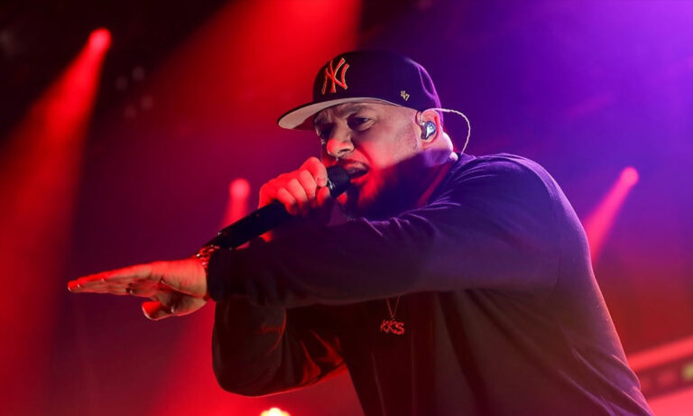 KOOL SAVAS bei seinem Konzert in der Maimarkthalle Mannheim
