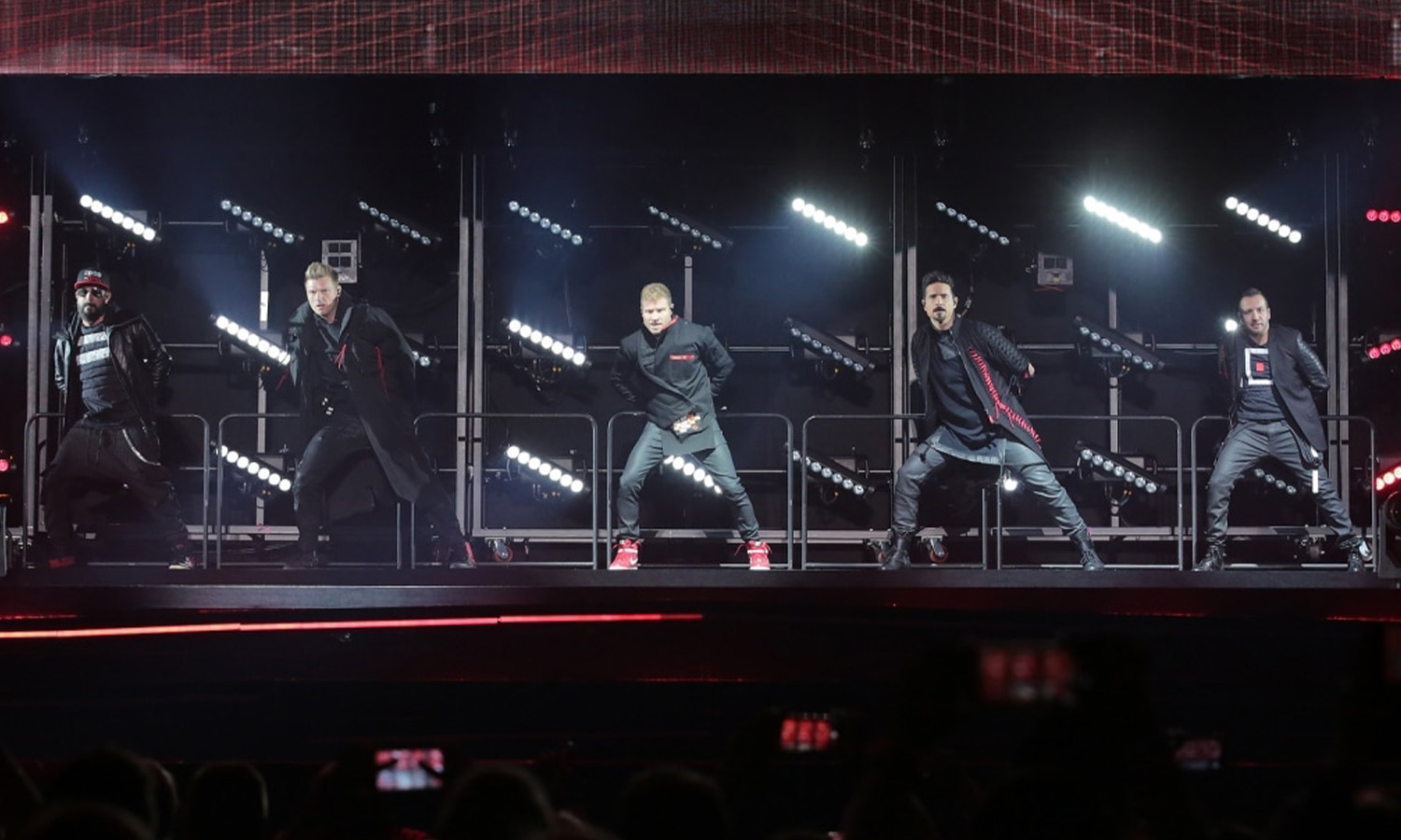 Backstreet Boys während ihrer DNA World Tour in der SAP Arena Mannheim