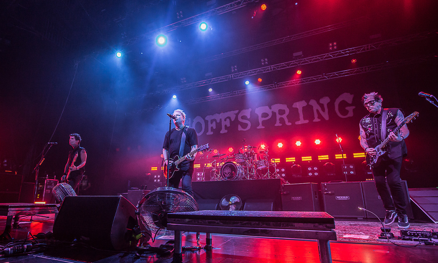 The Offspring bei ihrem ausverkauften Deutschlandkonzert in der Jahrhunderthalle Frankfurt