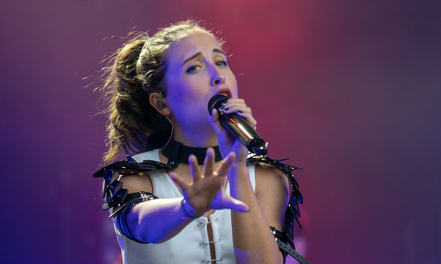 Alice Merton live beim Picknick-Konzert 2021 auf der Festwiese in Ladenburg