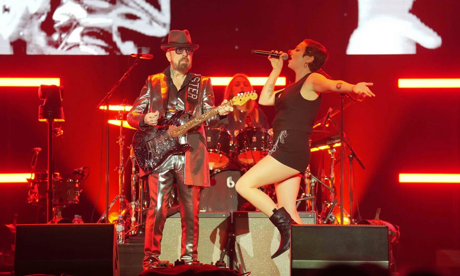 Dave Stewart live mit dem Eurythmics-Songbook 2023 in der myticket Jahrhunderthalle Frankfurt