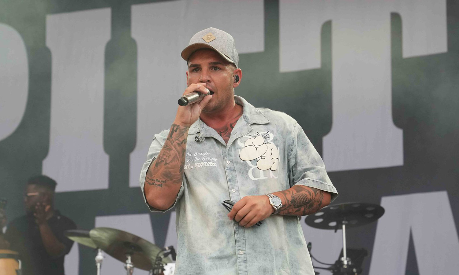 Pietro Lombardi beim Open Air Sommer Heidelberg am 21. Juli 2024 im Heidelgarden