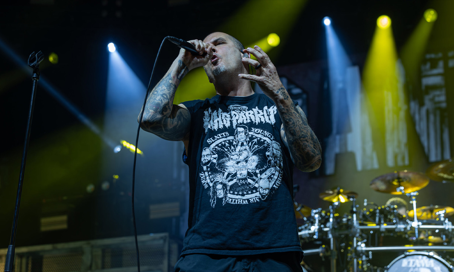 Pantera bei ihrem Konzert in der Mitsubishi Electric Halle Düsseldorf