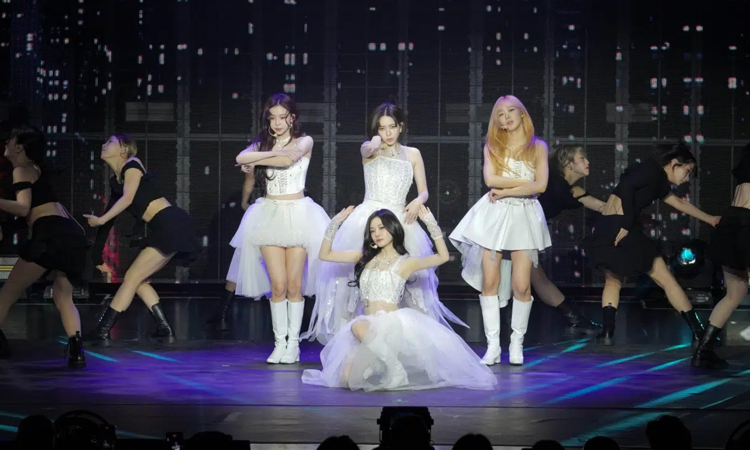 Karina, Winter, Giselle und Ningning live in der Jahrhunderthalle Frankfurt