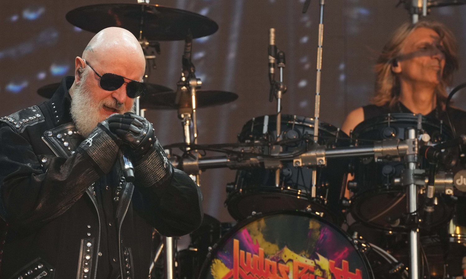 Rob Halford von Judas Priest beim Hessentag Konzert in Bad Vilbel 2025
