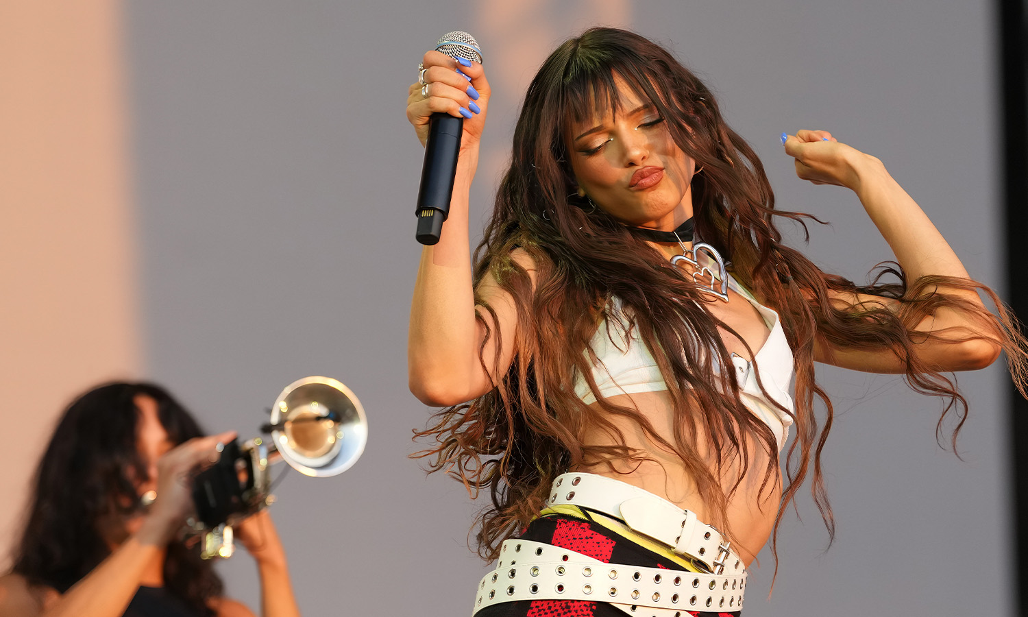 Nina Chuba live beim Hessentag Konzert 2025 in Bad Vilbel