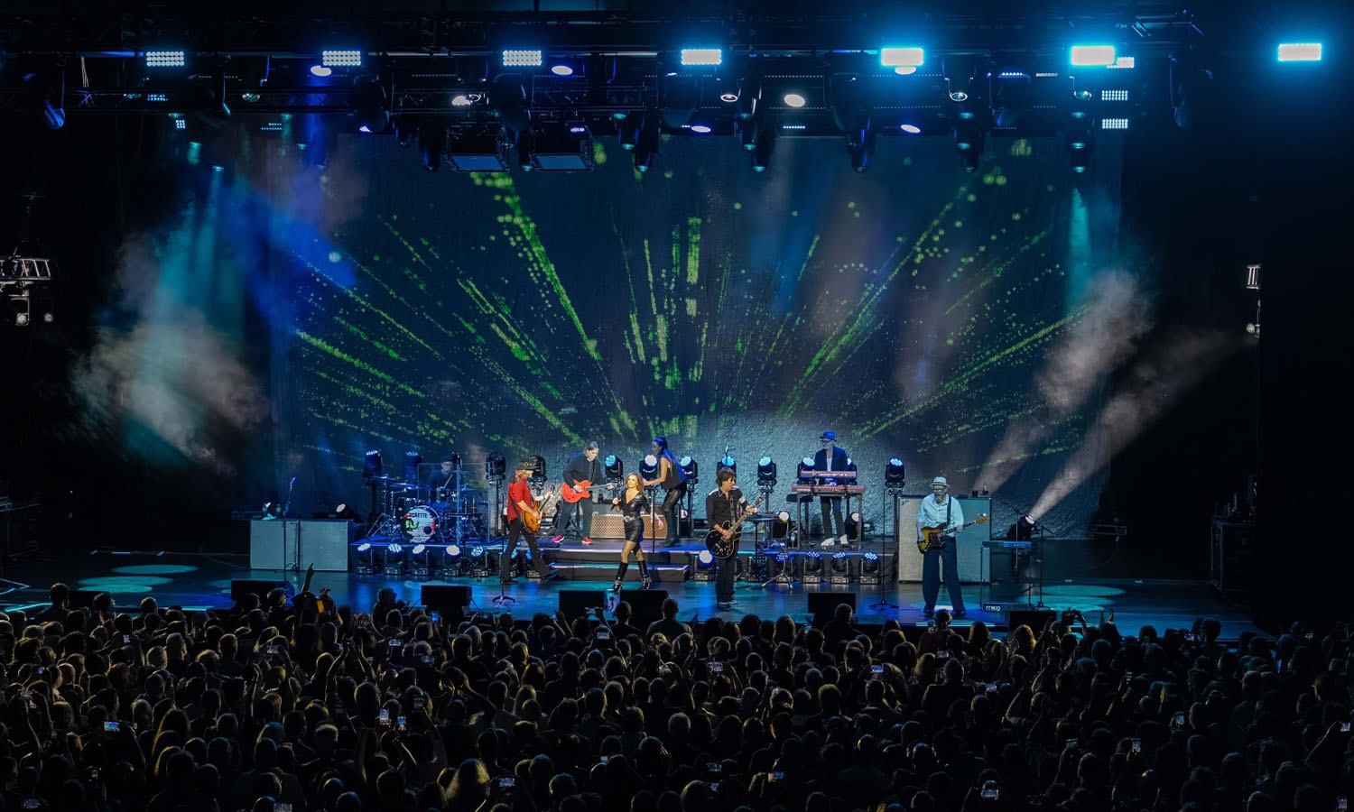 Roxette live bei ihrem Konzert in Frankfurt mit emotionaler Bühnenperformance und begeisterten Fans
