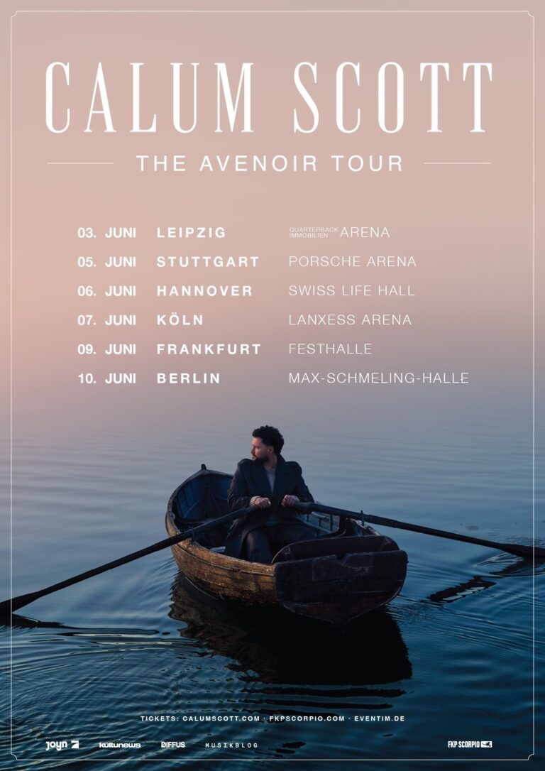 Calum Scott – “The Avenoir Tour 2026” in Deutschland