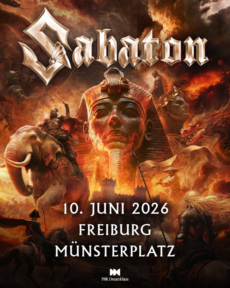SABATON kündigen Open Air Show in Freiburg 2026 an