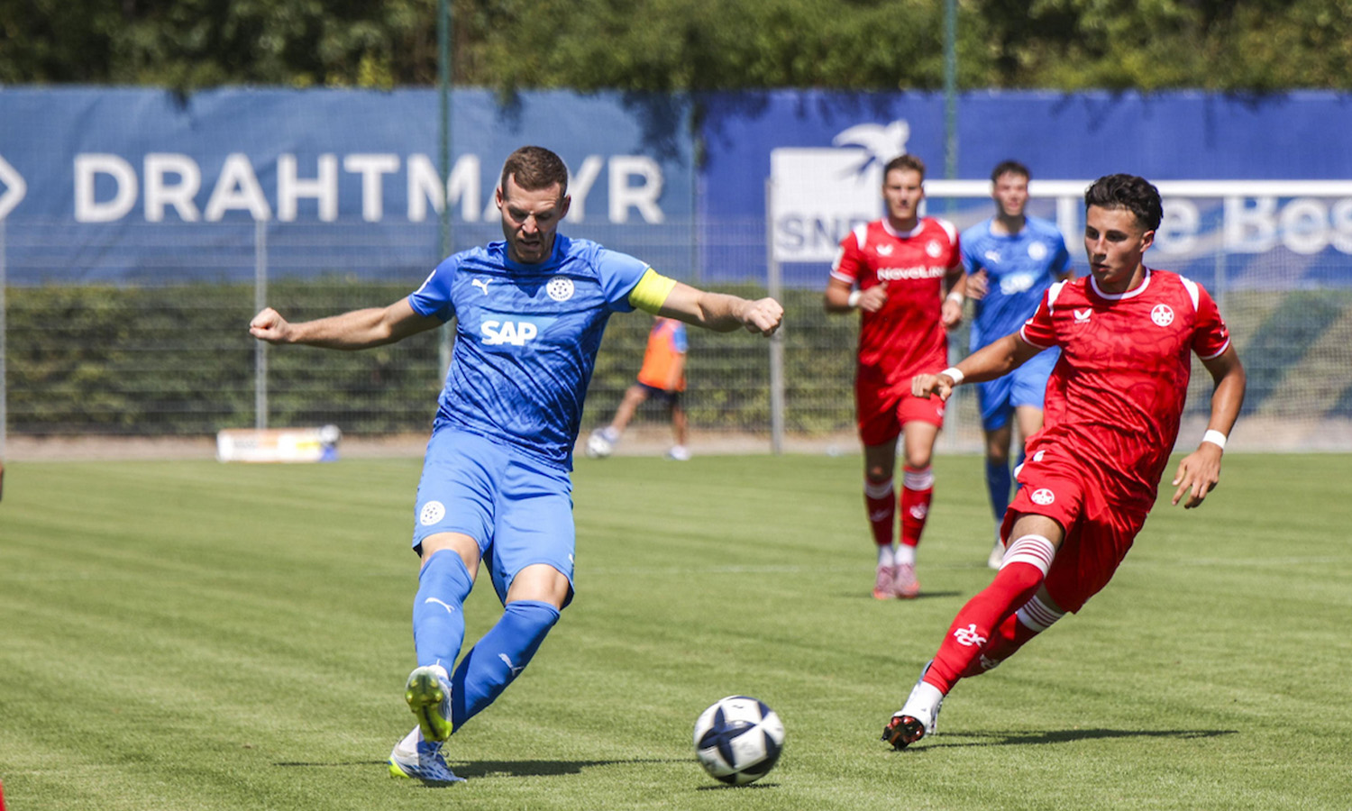 FC-Astoria Walldorf gegen 1. FC Kaiserslautern II im Dietmar-Hopp-Sportpark am 15. August 2026