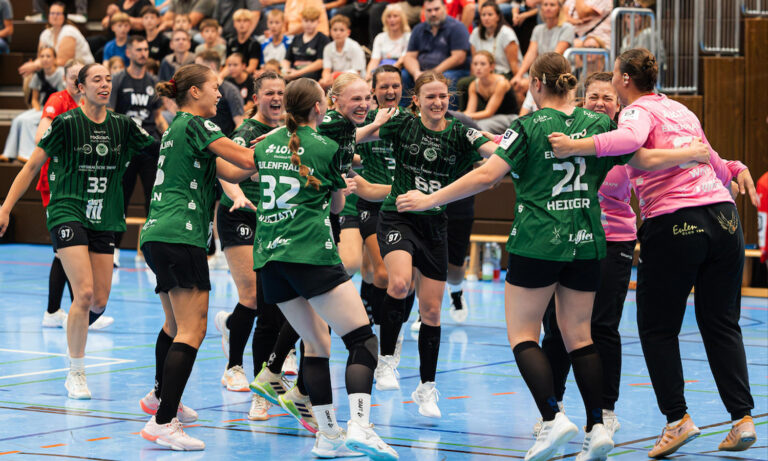 Spielszene zwischen den Kurpfalz Bären und der TSG Friesenheim am 12. September 2026 in der Neurotthalle Ketsch