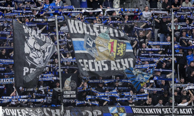 Spielszene zwischen dem SV Waldhof Mannheim und Preußen Münster am 20. September 2026 im Carl-Benz-Stadion Mannheim